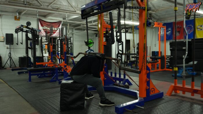 Seated SSB Good Morning vs Forward Pulling Bands