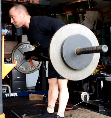 Swiss Bar Bent Over Row