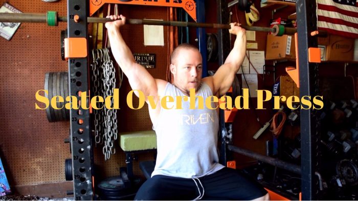 Seated Overhead Press