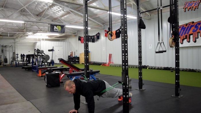 Band Assisted Push Up