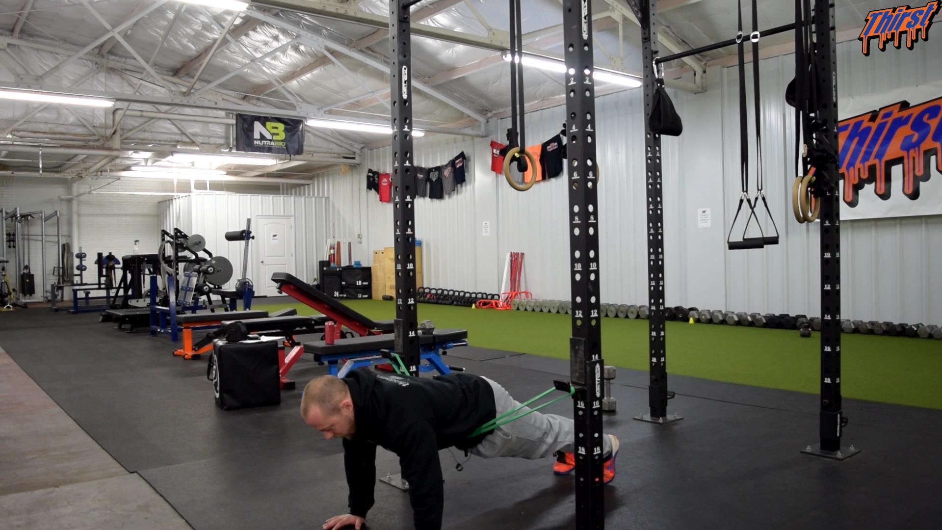 Band Assisted Push Up