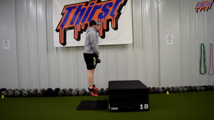 Weighted Vertical Jump to Box Jump