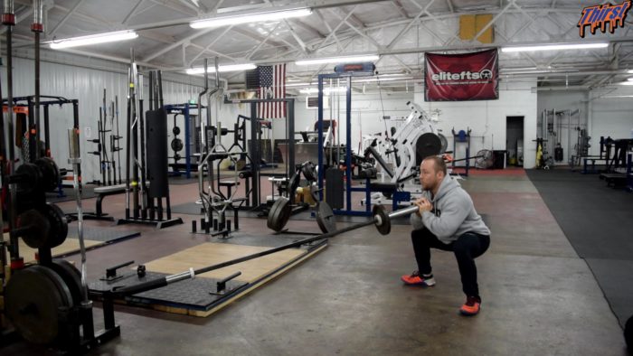 Landmine Goblet Squat