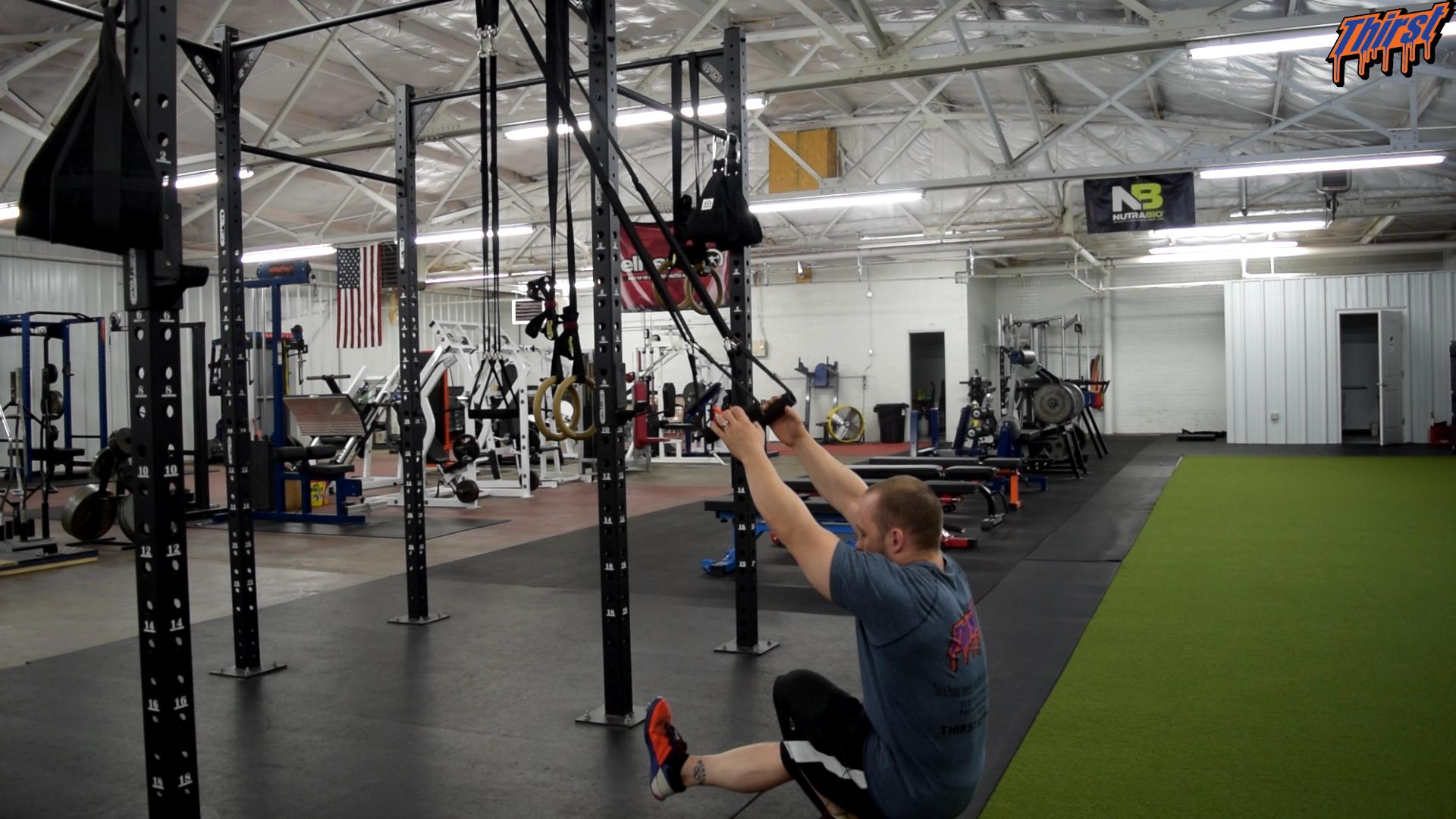 Blast Strap Pistol Squat THIRST