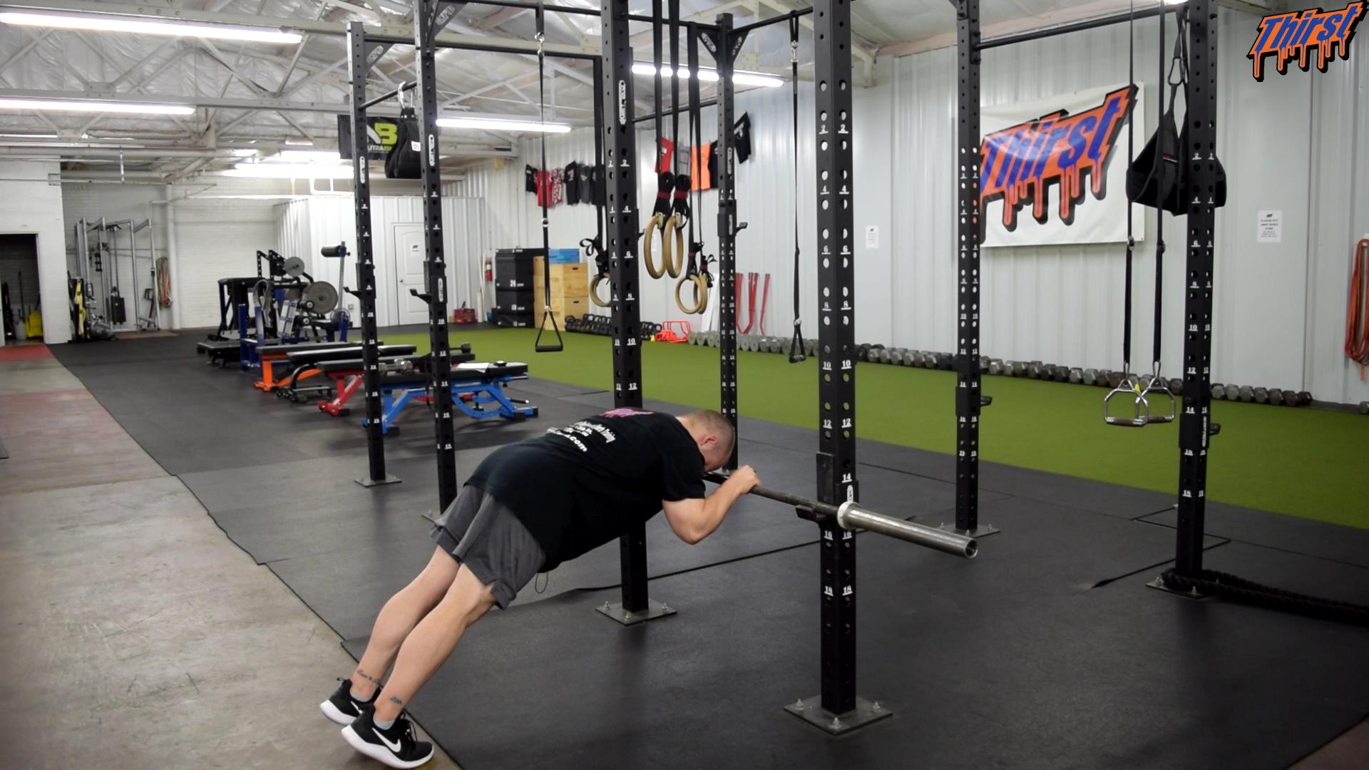 Bodyweight Skull Crusher THIRST