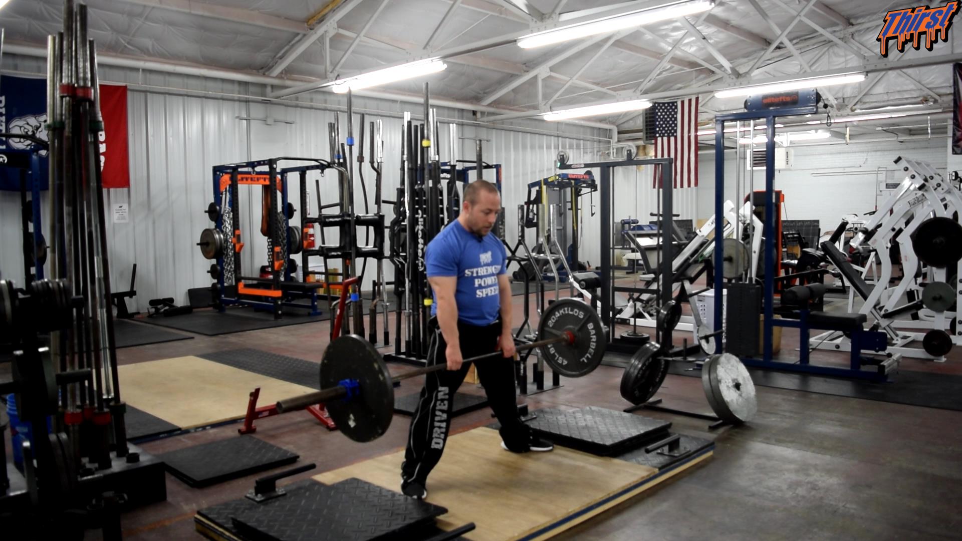 Sumo Deadlift Off Mats/Blocks THIRST