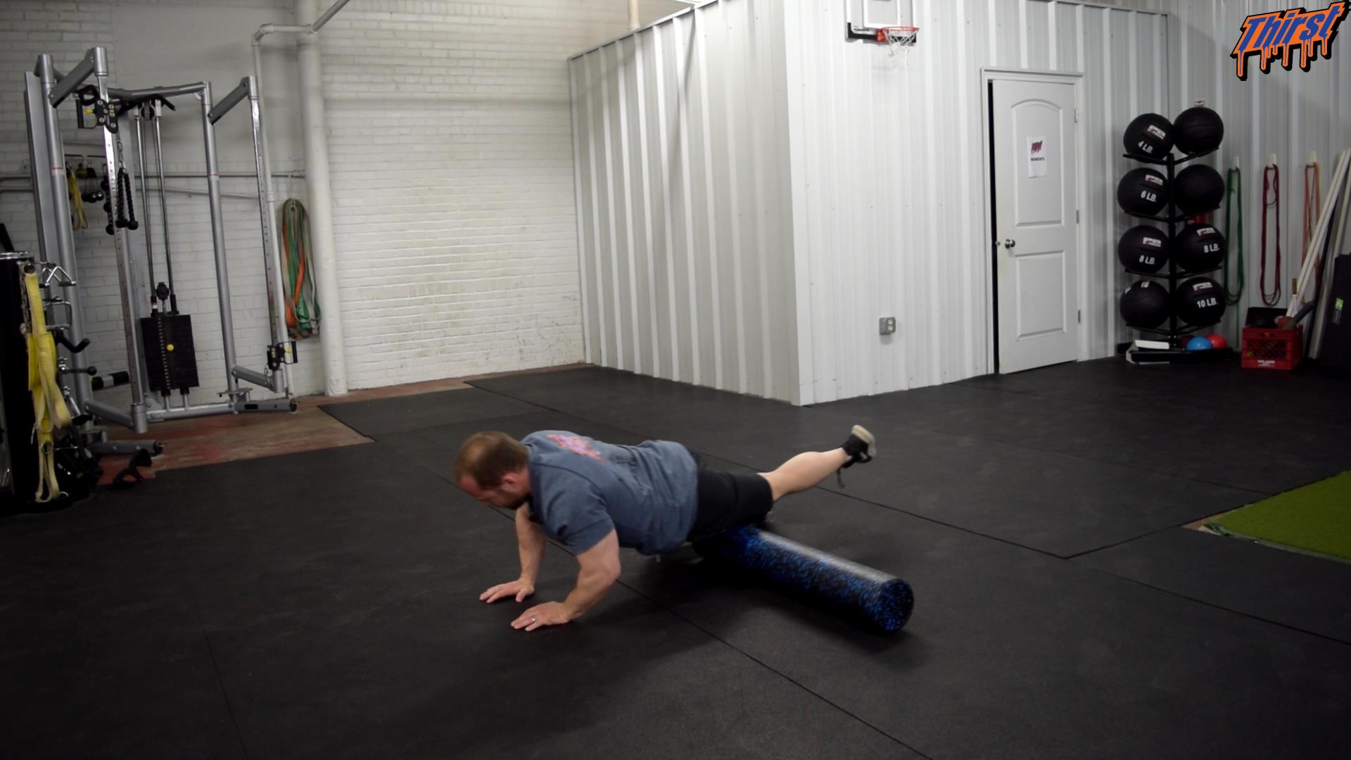 Foam Roll Quads THIRST