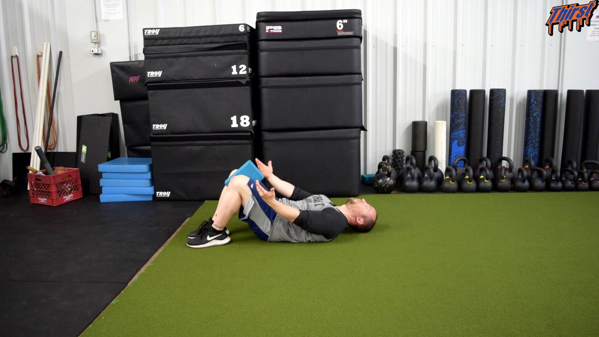 Hooklying Tilt With Low Reach THIRST