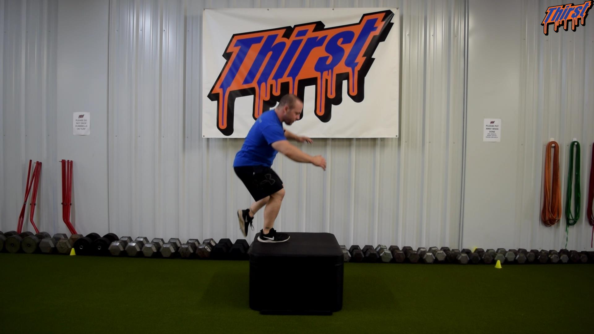 Single Leg Box Jump