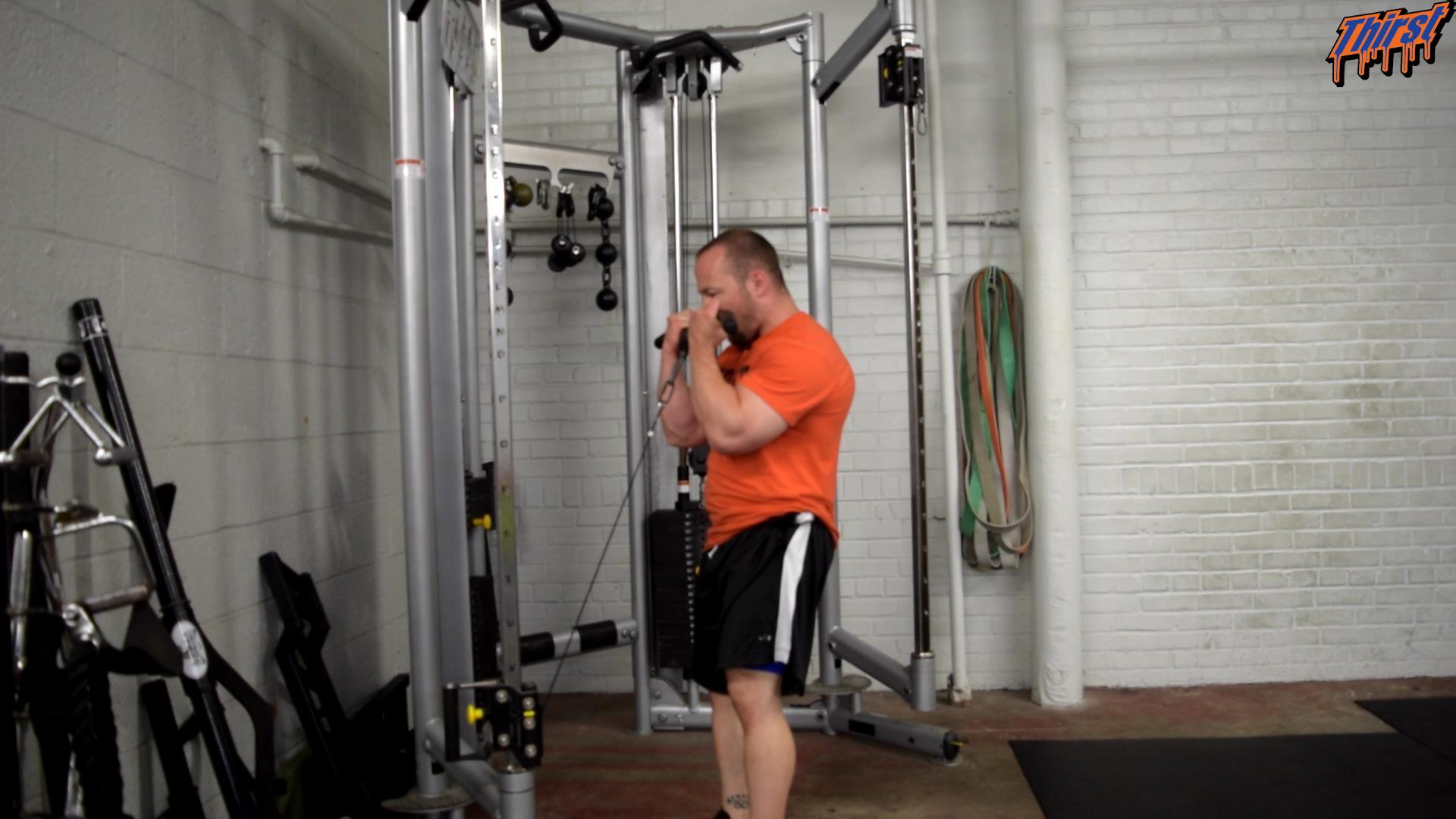 Cable Bicep Curl THIRST