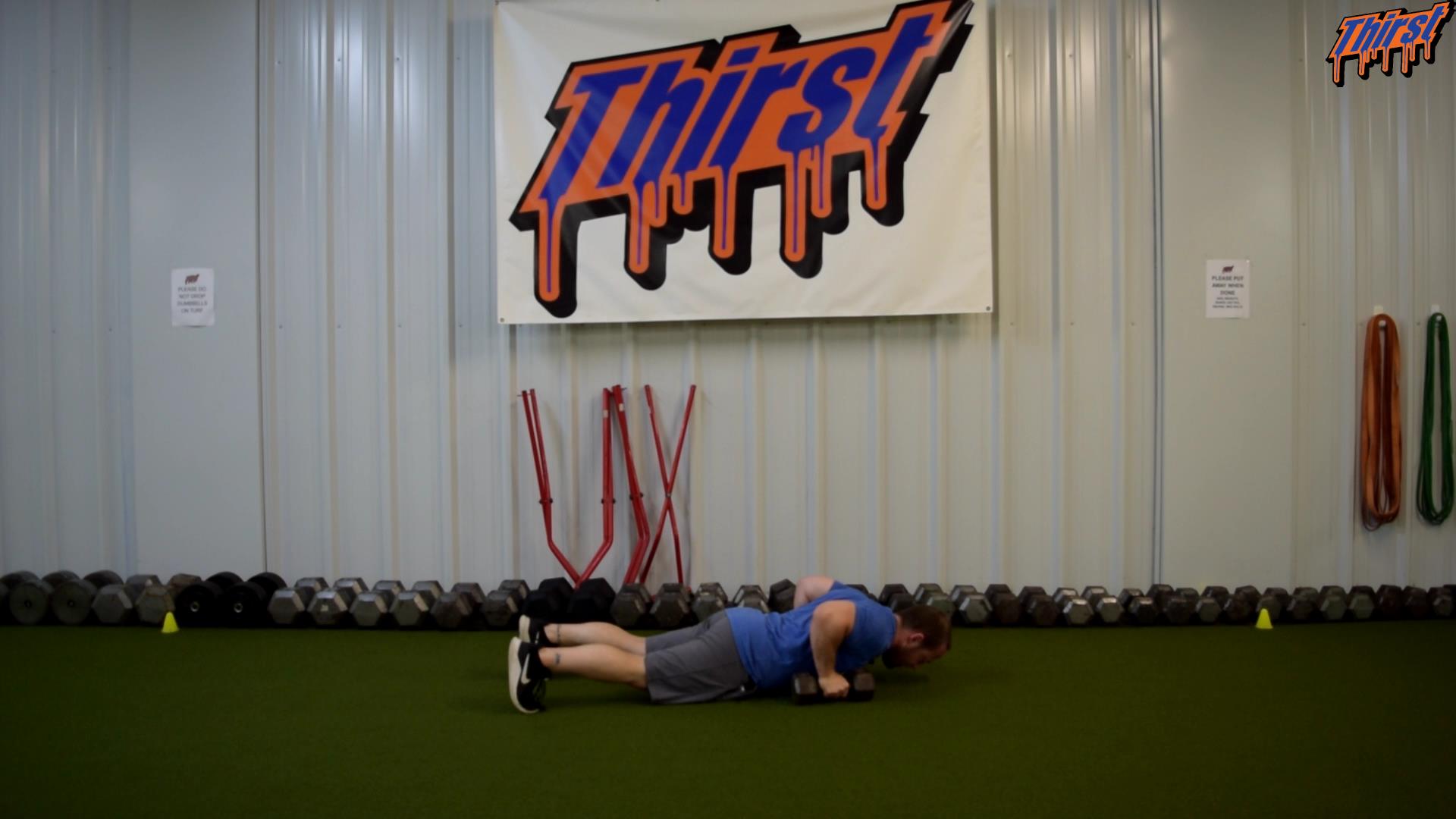 Renegade Row With Push Up