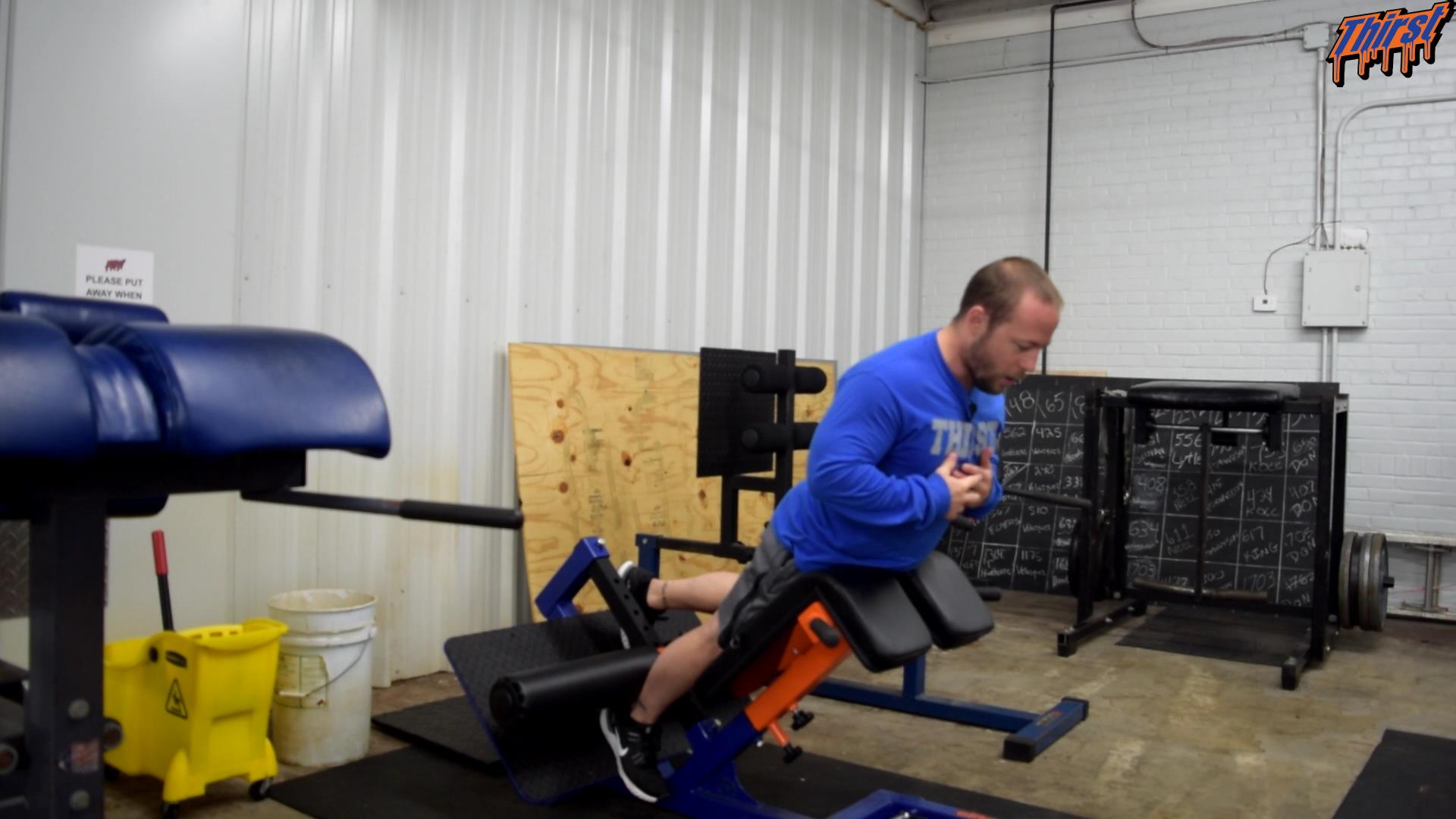 Single Leg GHH Back Extension