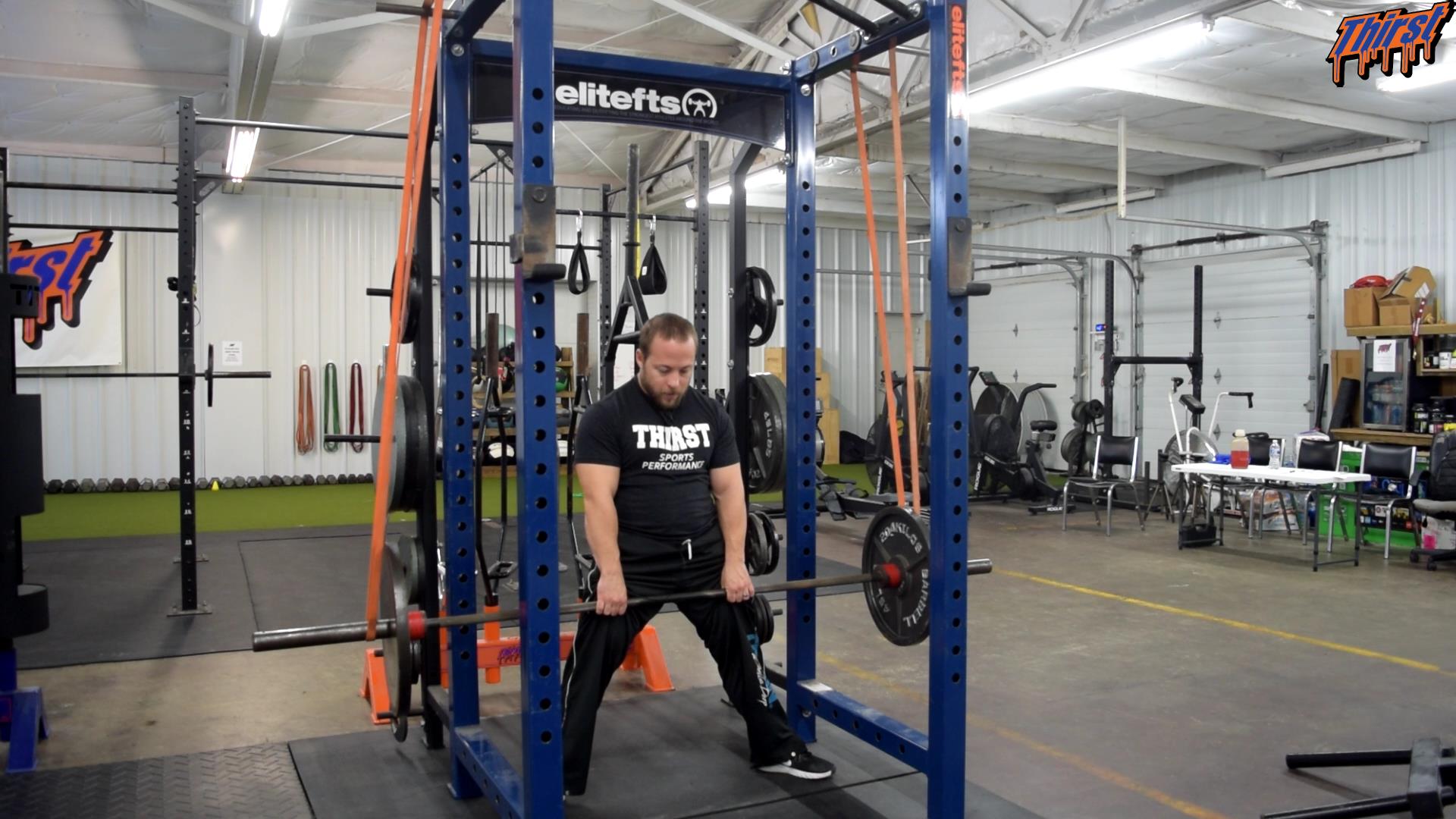 Reverse Band Sumo Deadlift THIRST