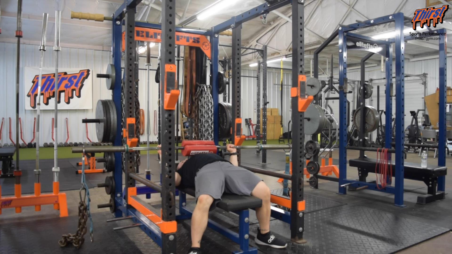 Bench Press With Shoulder Saver vs Chains THIRST