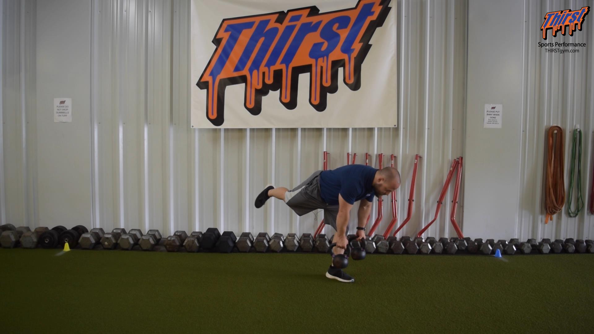 Bilateral Single Leg KB RDL