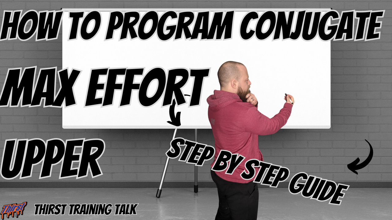 How To Program Conjugate Max Effort Upper