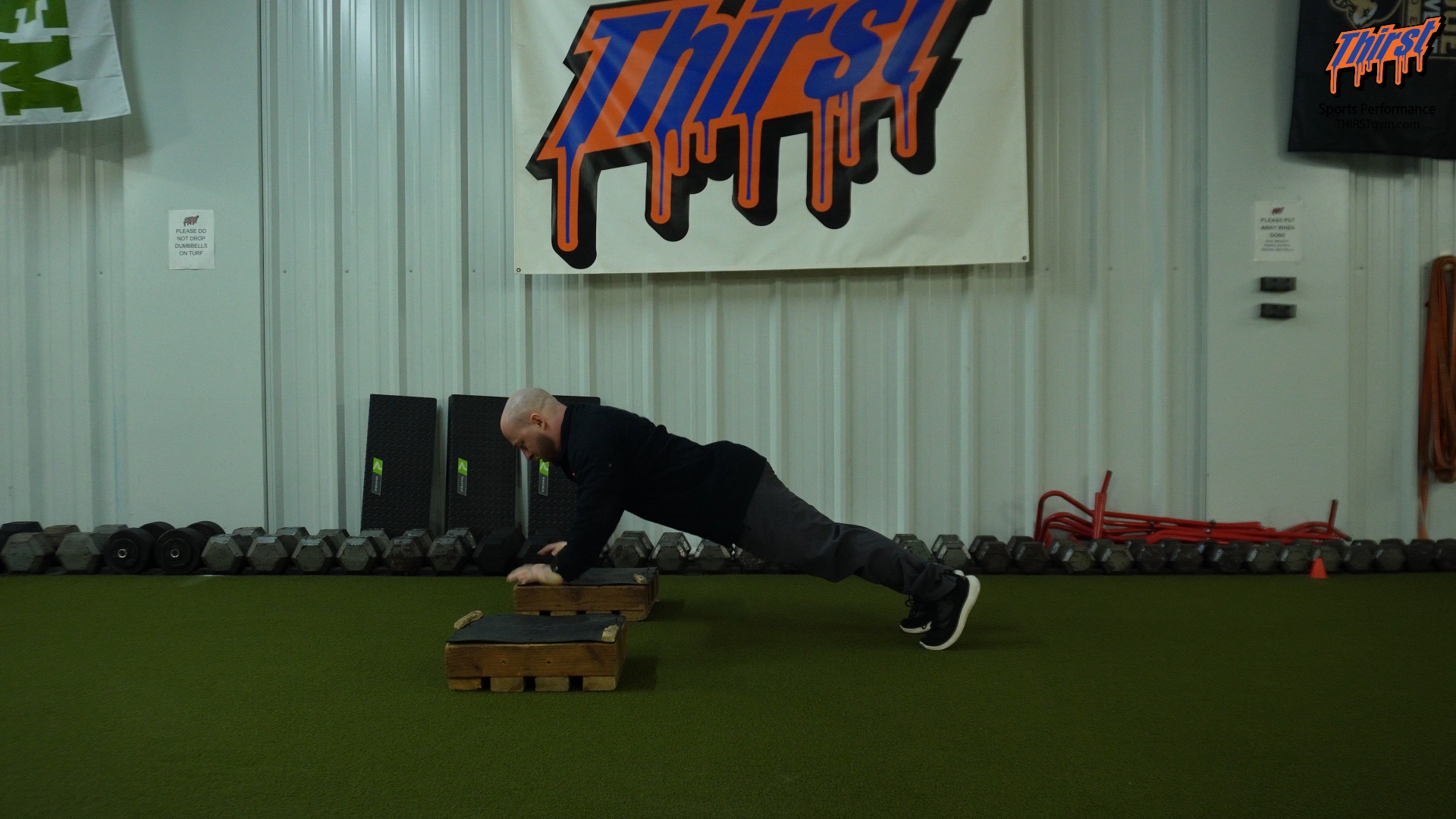 Drop Plyo Push Up
