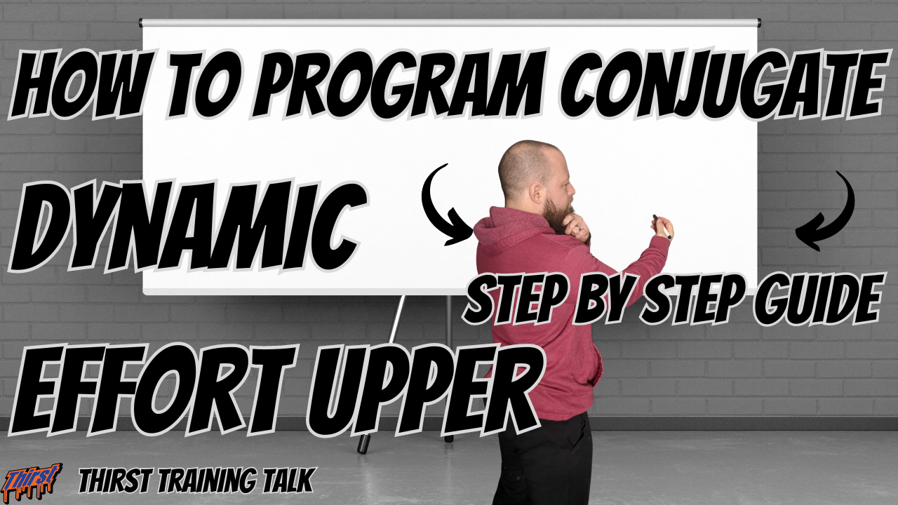 How To Program Conjugate Dynamic Effort Upper