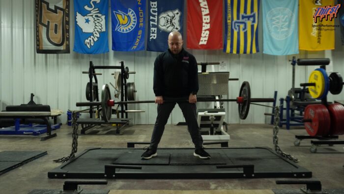 Sumo Deficit Deadlift vs Chains