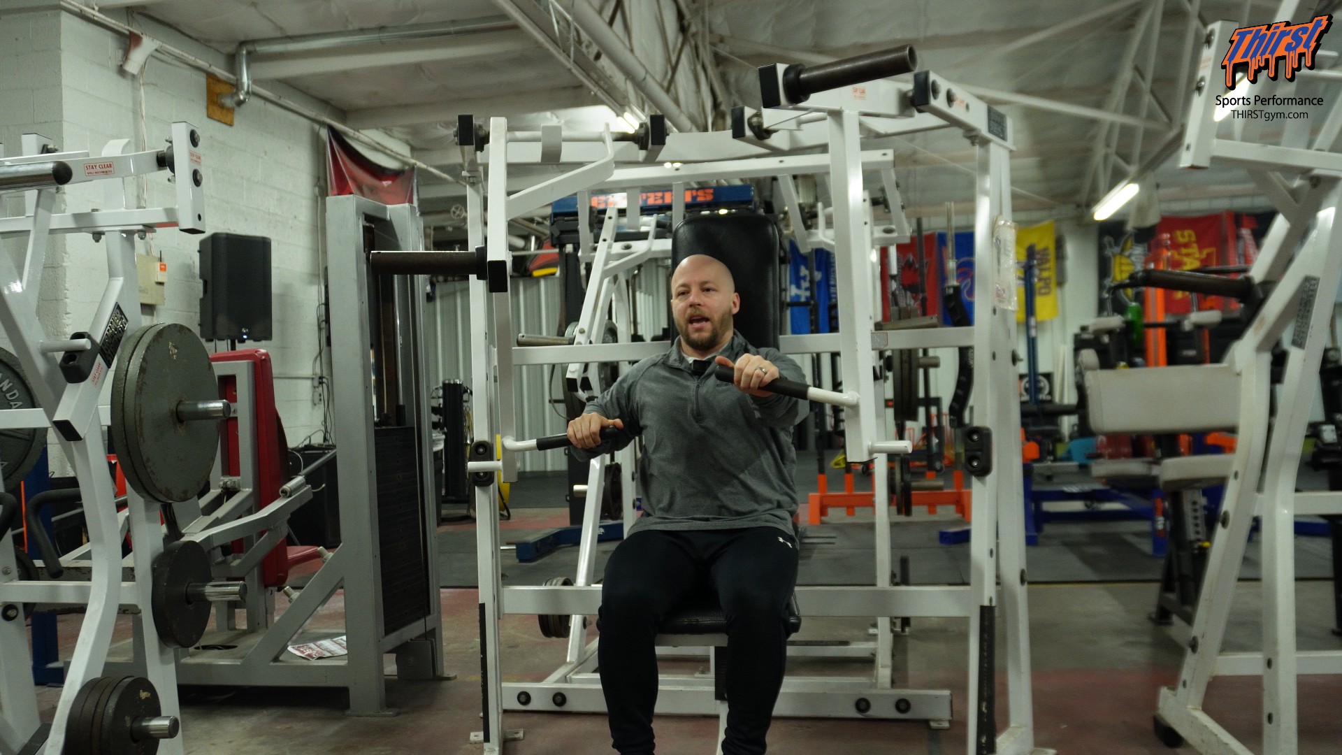 Alternating Machine Chest Press