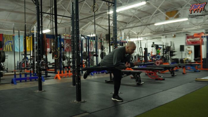 Single Leg Barbell Zercher RDL