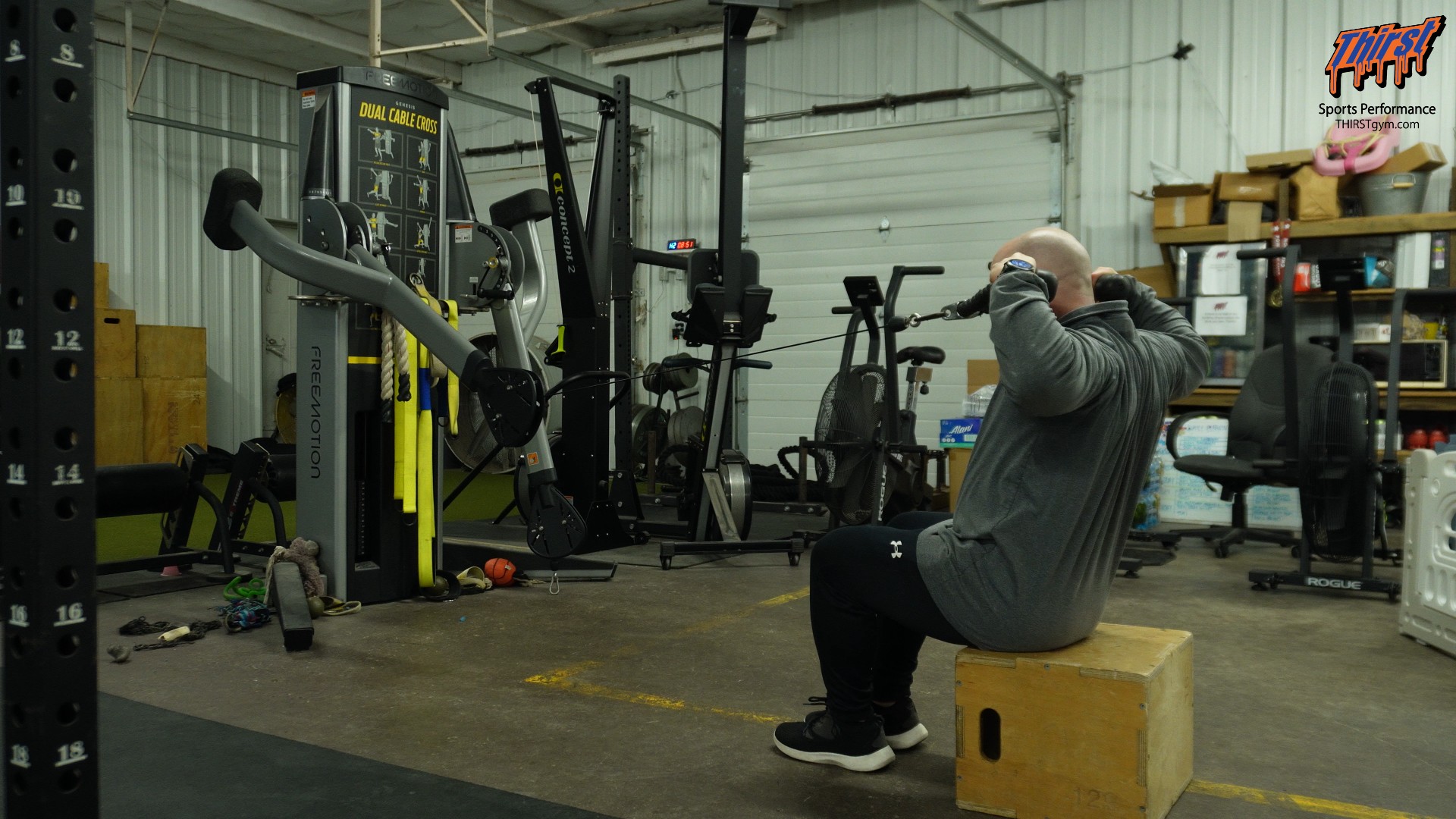 Short Seated Cable Face Pull