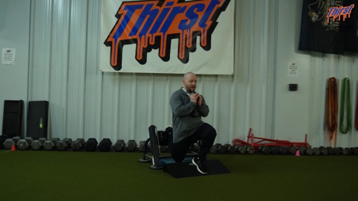 Slantboard Goblet Bulgarian Split Squat