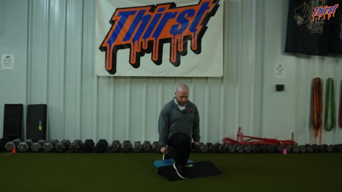 Slantboard Split Squat