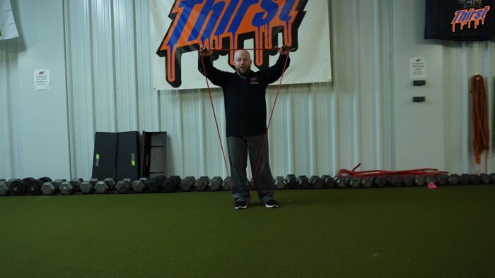 Band 10 & 2 Lateral Raise