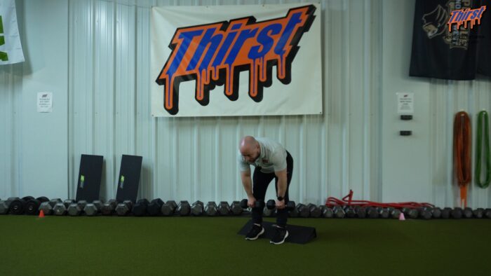 Heels Elevated DB RDL