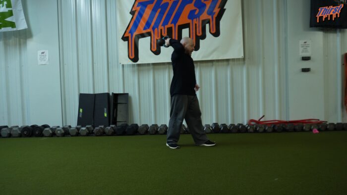 Single Arm KB Club Swings