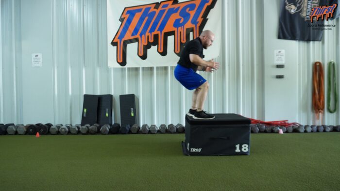Lateral Bound To Box Jump