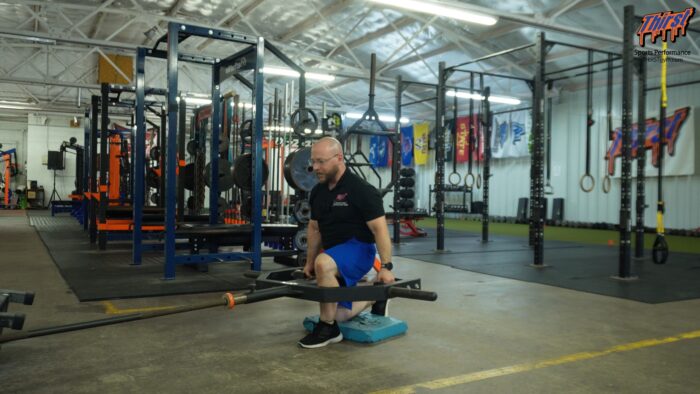 Pentagon Landmine Split Squat