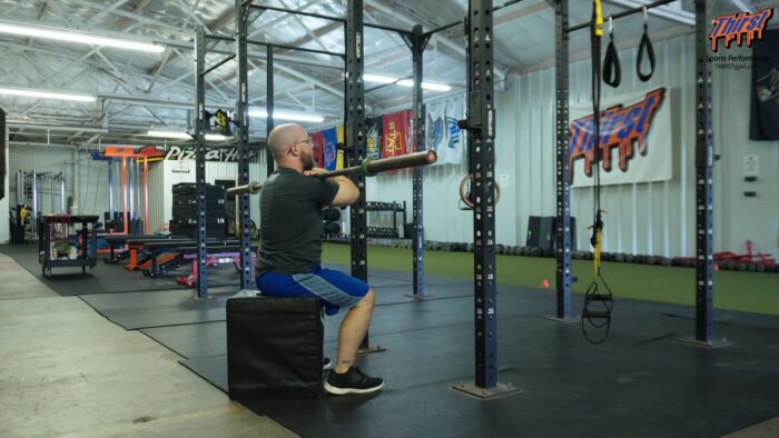 Front Rack Box Squat