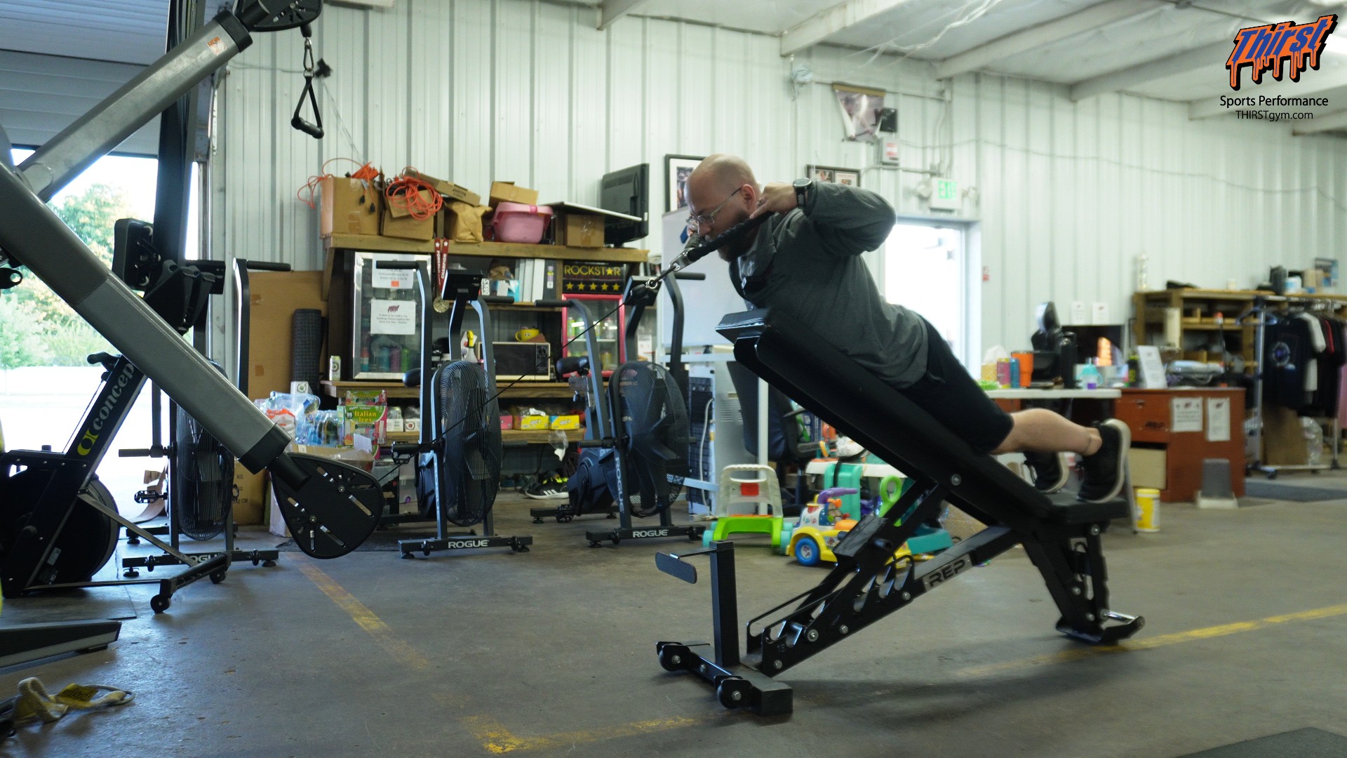 Chest Supported Cable Face Pull