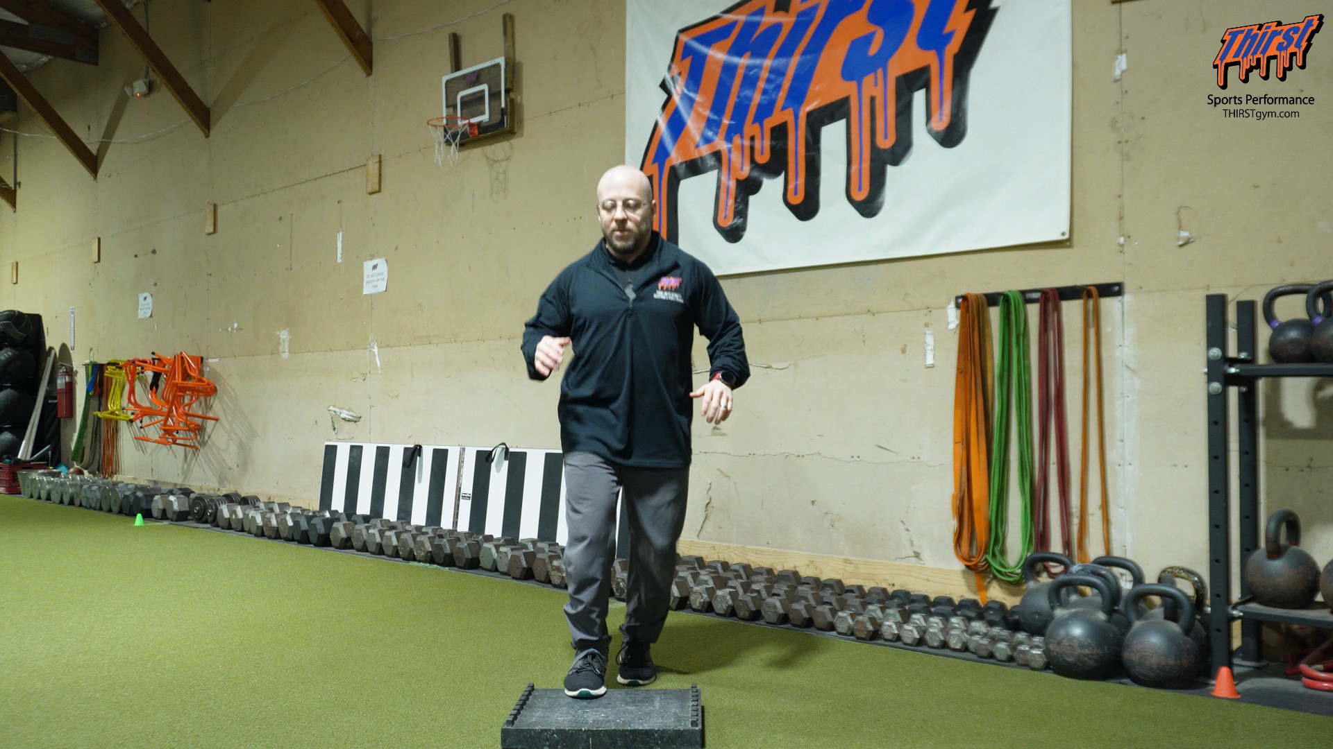 Toe Taps To Lateral Push Out